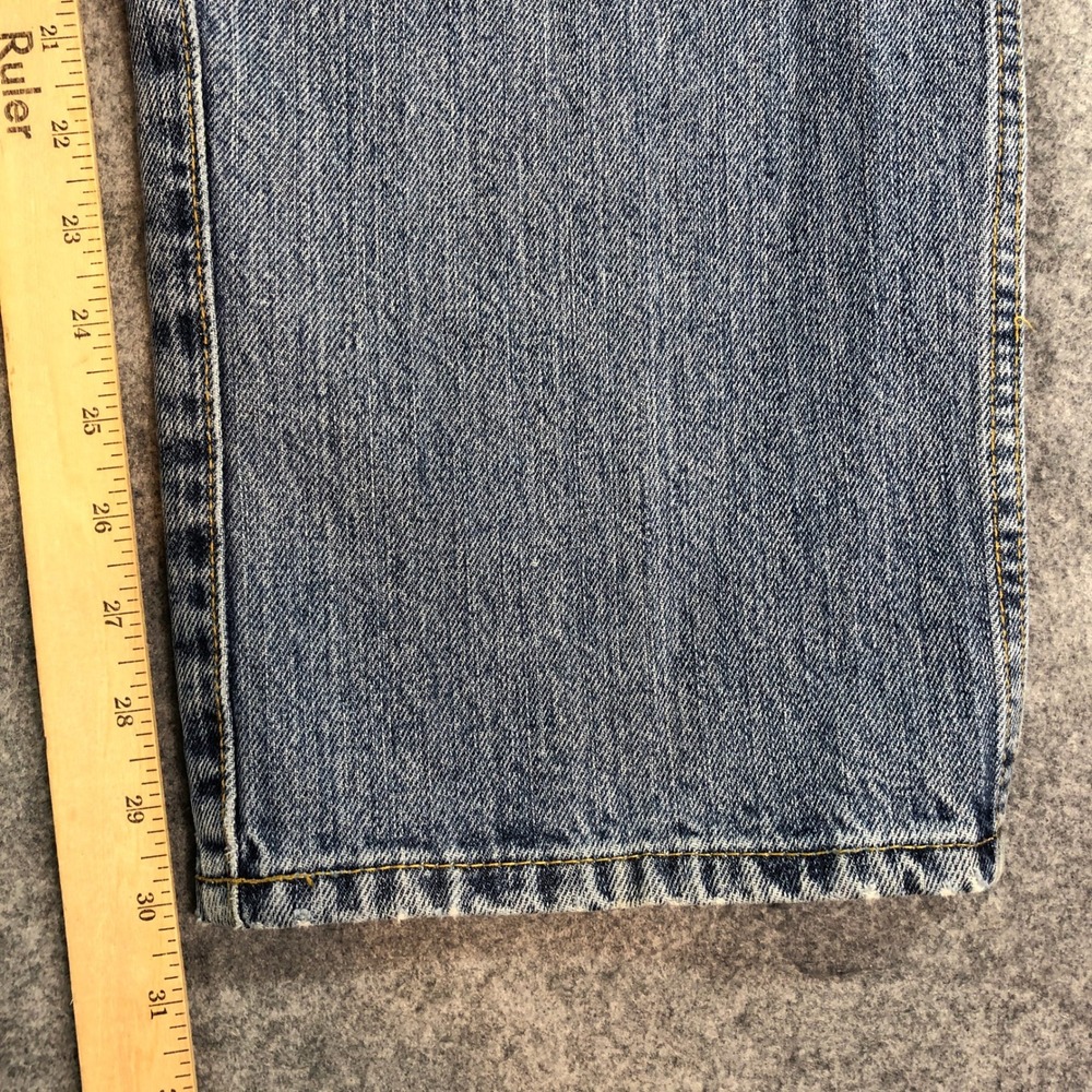 Cinch Mens Jeans 36X30 Straight Leg Blue Medium Wash Regular Fit Green Label - Picture 10 of 14